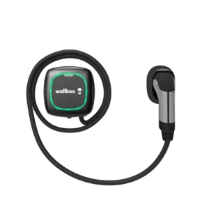 Wallbox Pulsar Plus elektromos autó fali töltő max. 22kW – Fekete – 5m